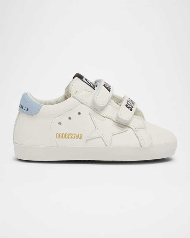 Kid's Old School Glitter Dual-Grip Sneakers, Babies